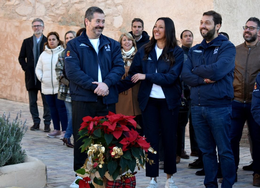 Imágenes de la visita de Díaz Ayuso - I Centro de Acogida