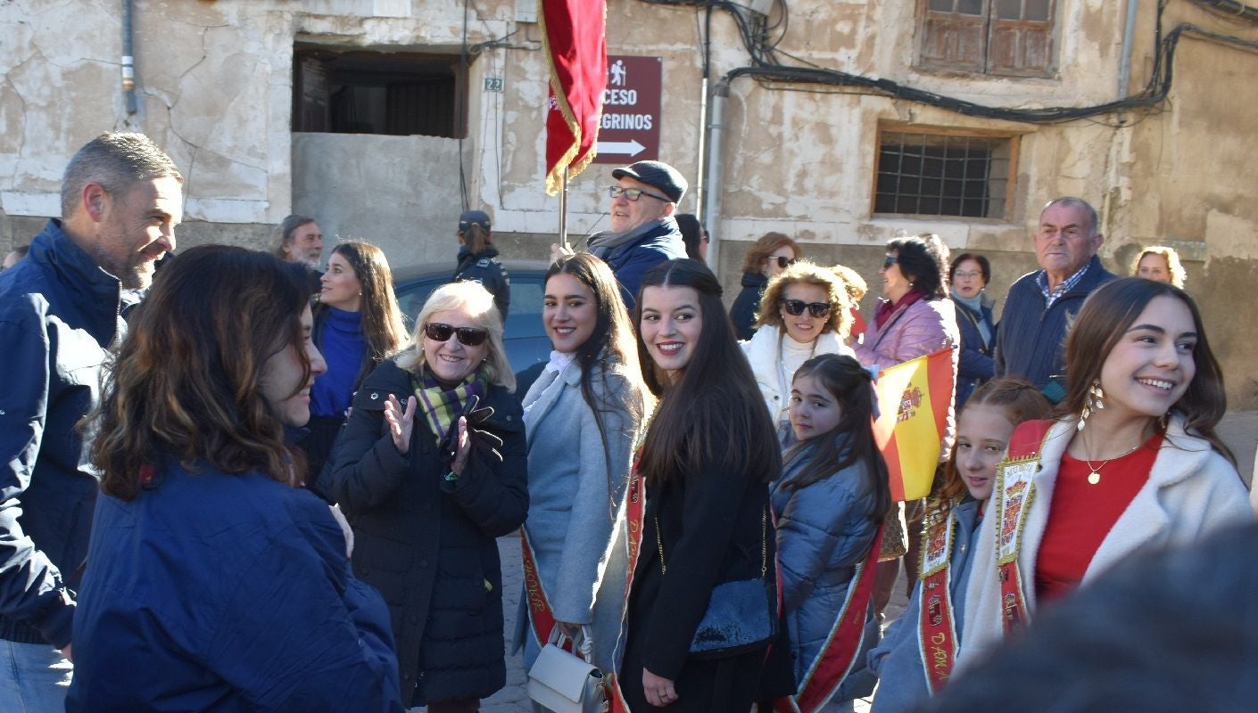 Imágenes de la visita de Díaz Ayuso - I Centro de Acogida