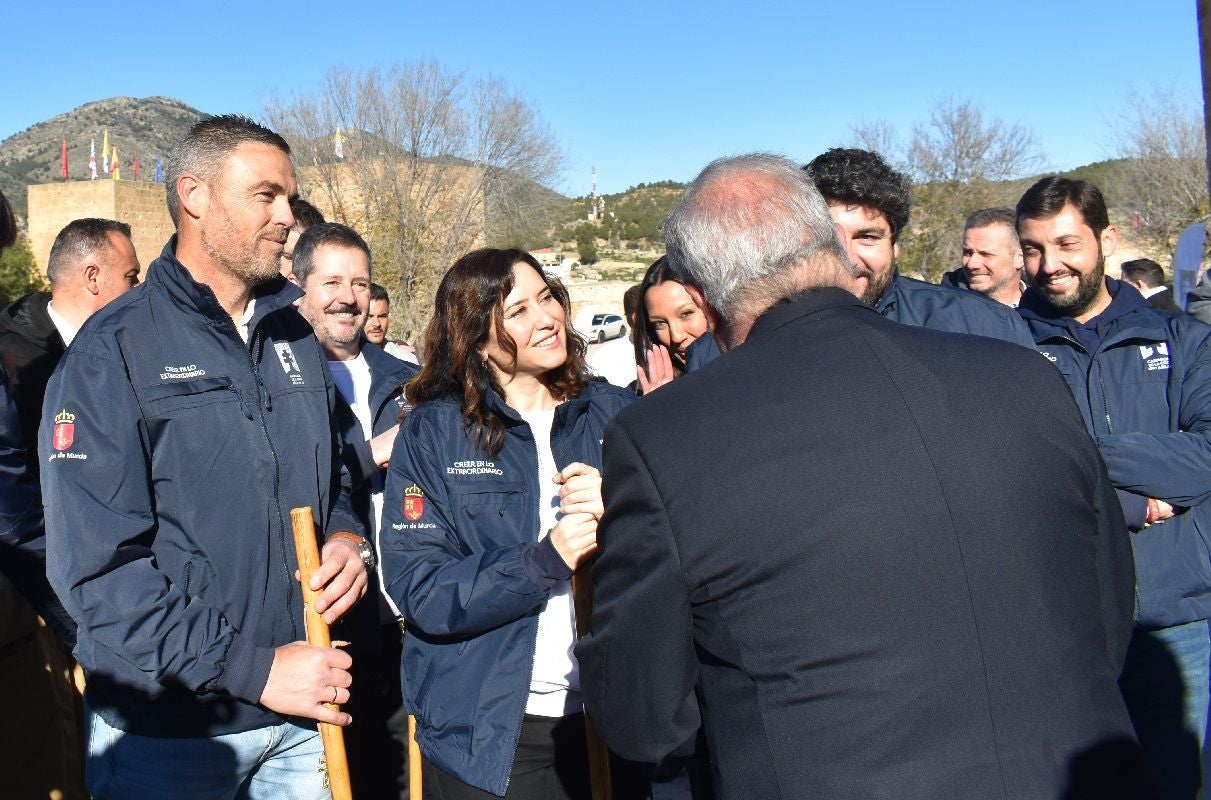 Imágenes de la visita de Díaz Ayuso - II Basílica Vera Cruz