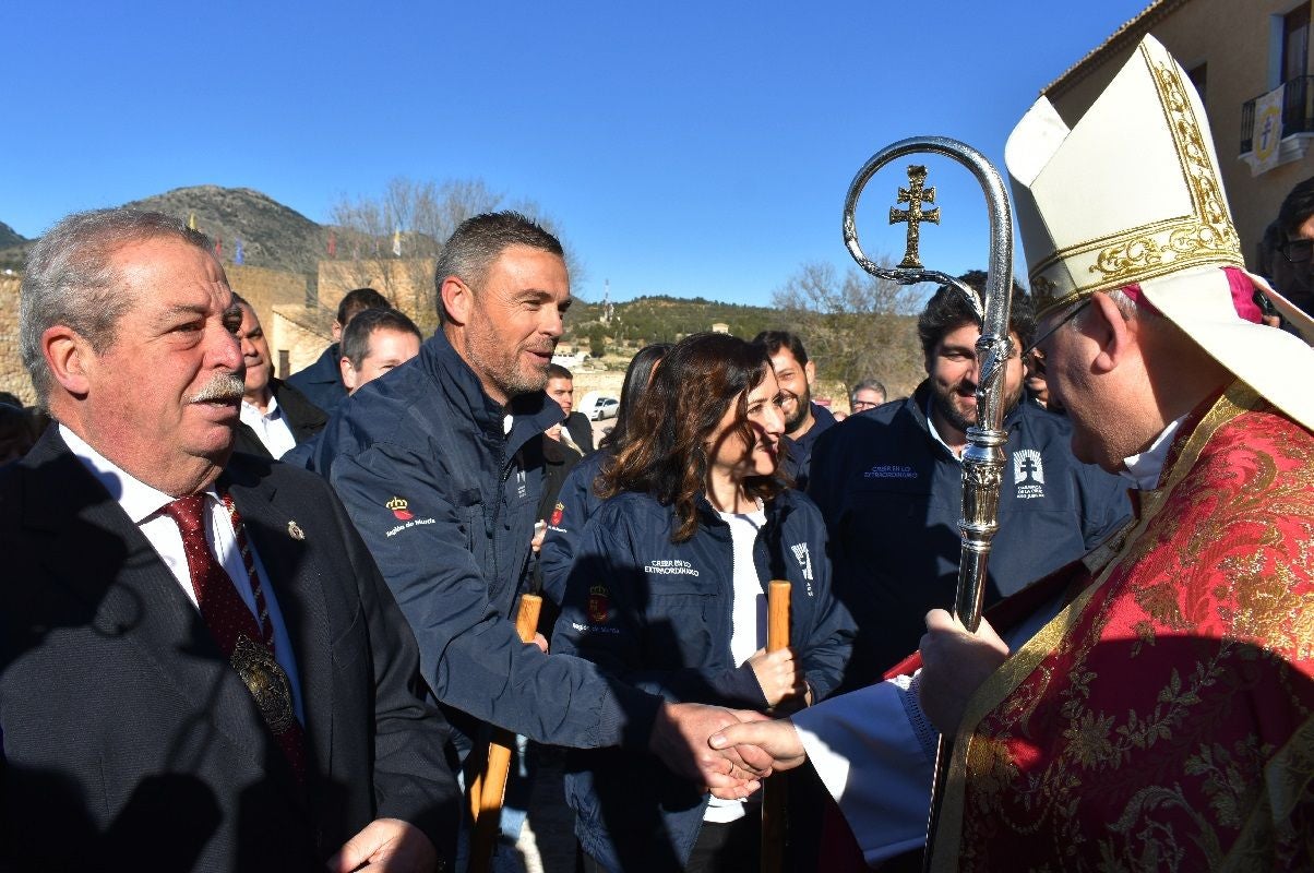 Imágenes de la visita de Díaz Ayuso - II Basílica Vera Cruz