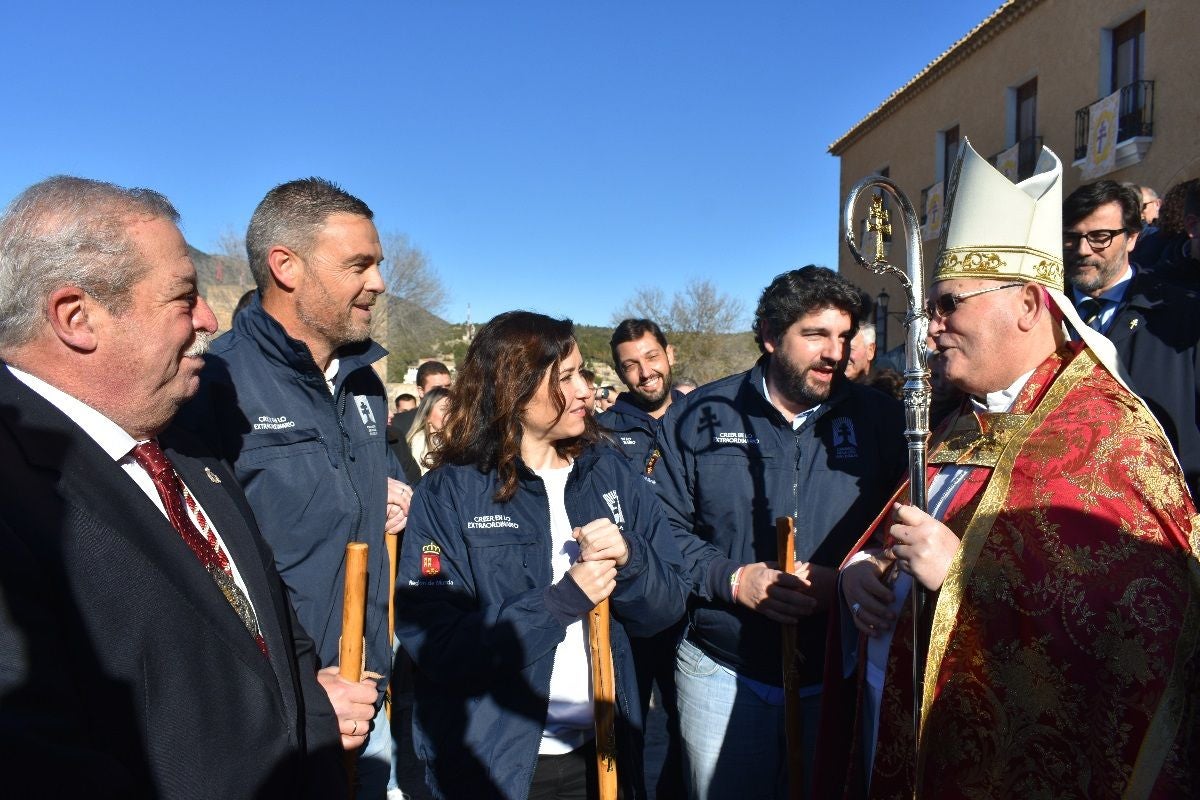 Imágenes de la visita de Díaz Ayuso - II Basílica Vera Cruz