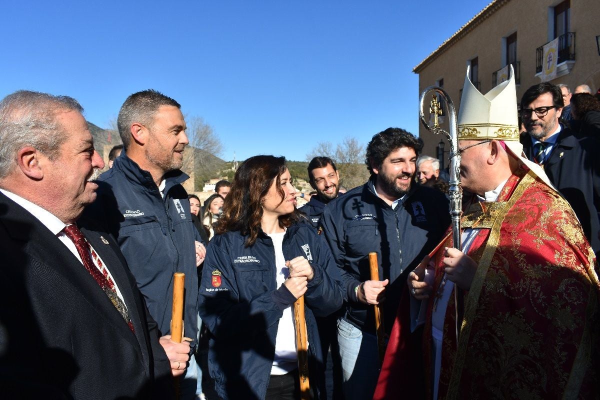 Imágenes de la visita de Díaz Ayuso - II Basílica Vera Cruz