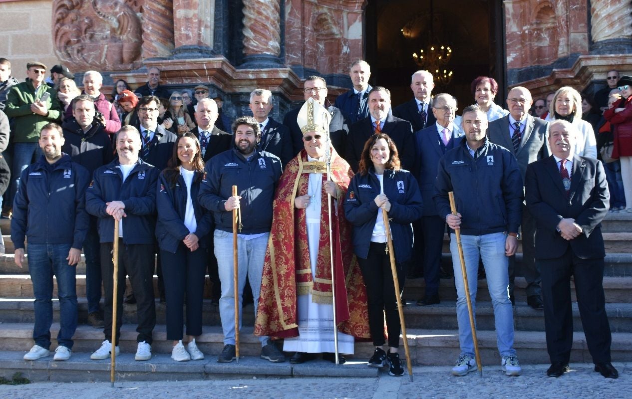 Imágenes de la visita de Díaz Ayuso - II Basílica Vera Cruz