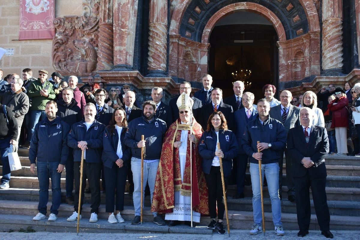 Imágenes de la visita de Díaz Ayuso - II Basílica Vera Cruz