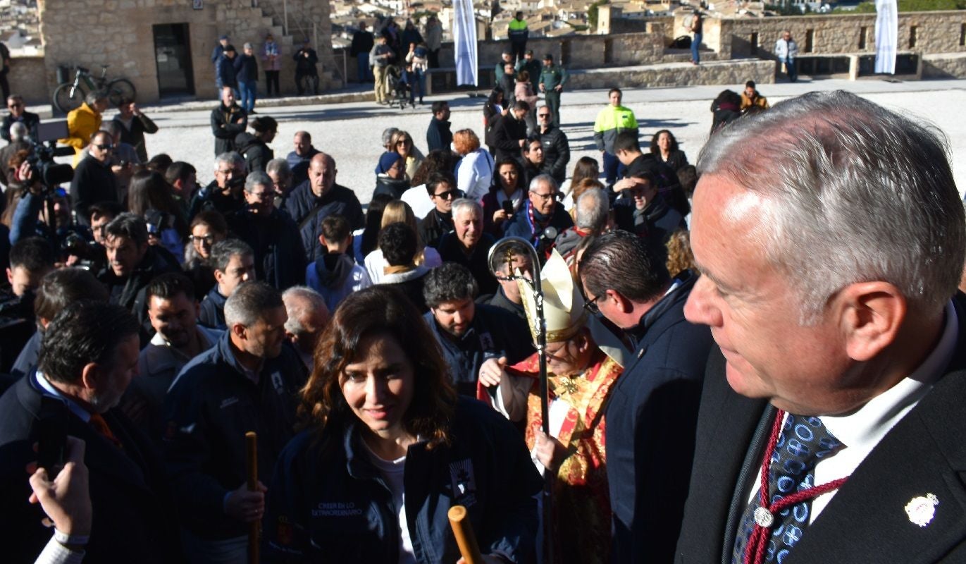 Imágenes de la visita de Díaz Ayuso - II Basílica Vera Cruz