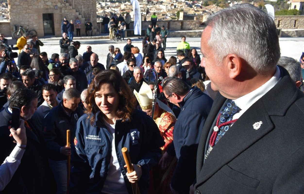 Imágenes de la visita de Díaz Ayuso - II Basílica Vera Cruz