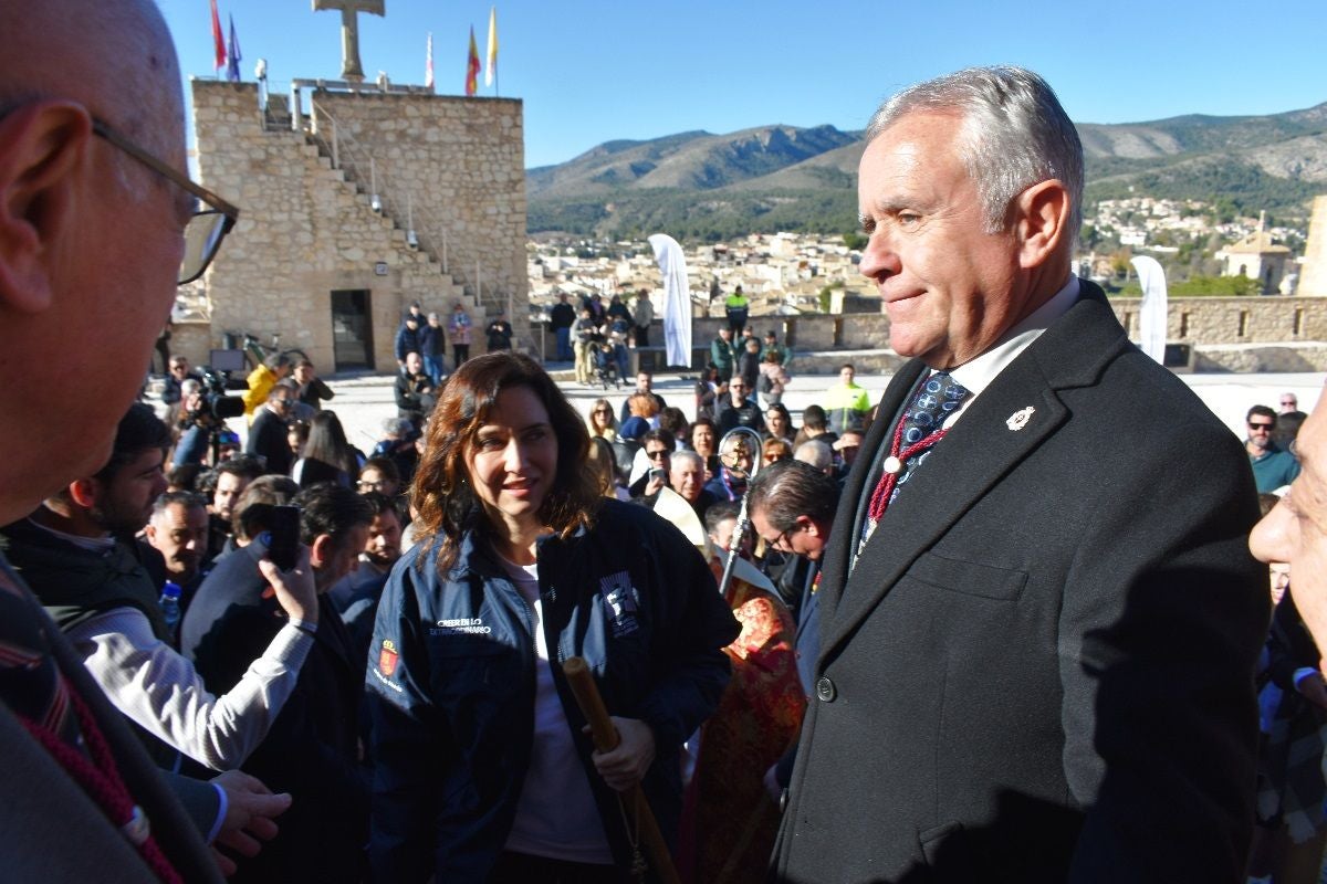 Imágenes de la visita de Díaz Ayuso - II Basílica Vera Cruz