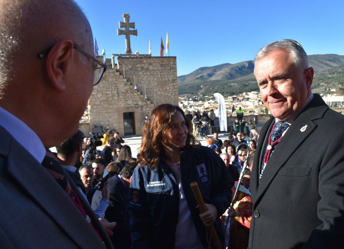 Imágenes de la visita de Díaz Ayuso - II Basílica Vera Cruz