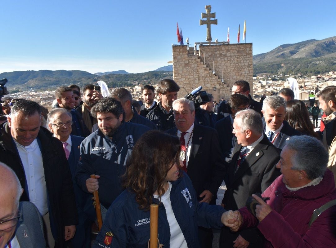 Imágenes de la visita de Díaz Ayuso - II Basílica Vera Cruz