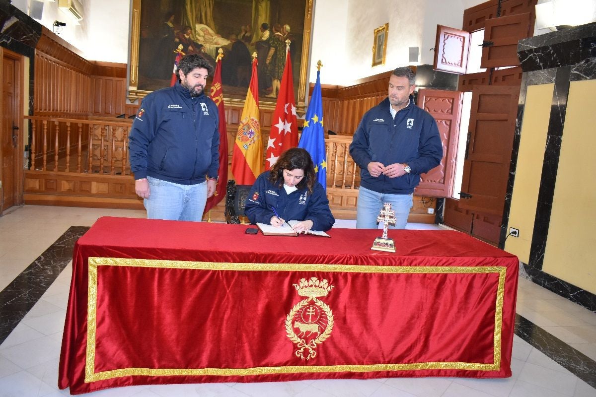 Imágenes de la visita de Díaz Ayuso - III Ayuntamiento