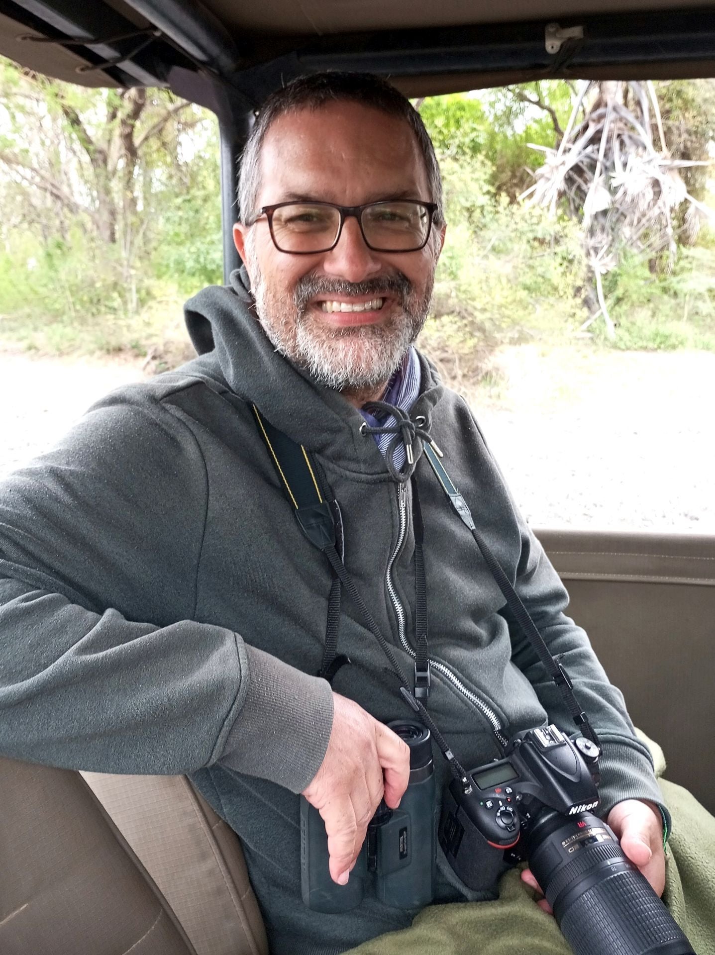 El fotógrafo Gómez Martial.