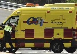 Imagen de archivo de una ambulancia.