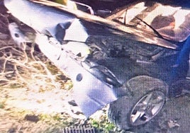 Imagen del siniestro.