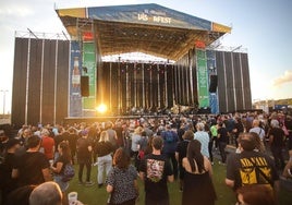 Uno de los conciertos celebrados durante la pasada celebración del Visor Fest en Murcia.