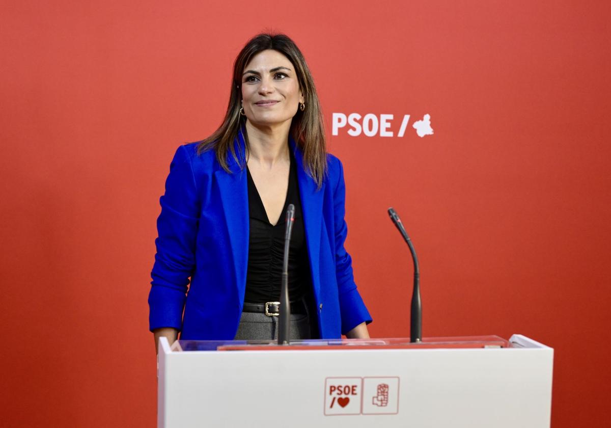 Inmaculada Sánchez Roca, hace unos días, cuando anunció su precandidatura.