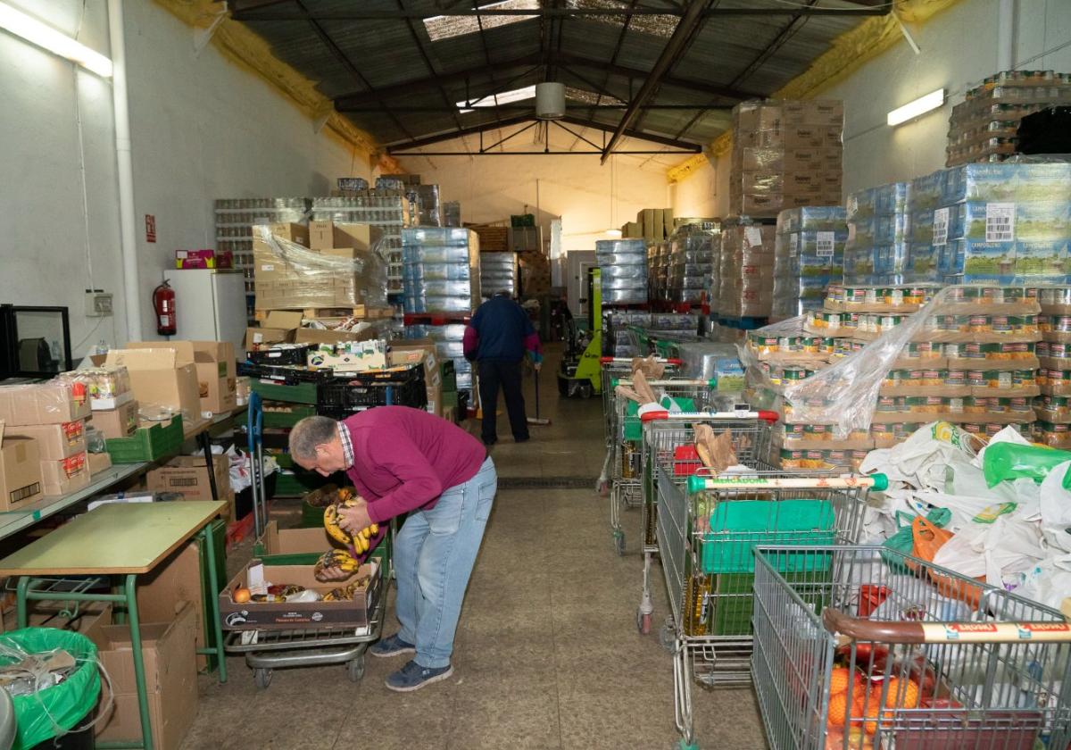 Servicio de reparto gratuito de alimentos Kilicala de Cáritas, en una imagen de archivo.