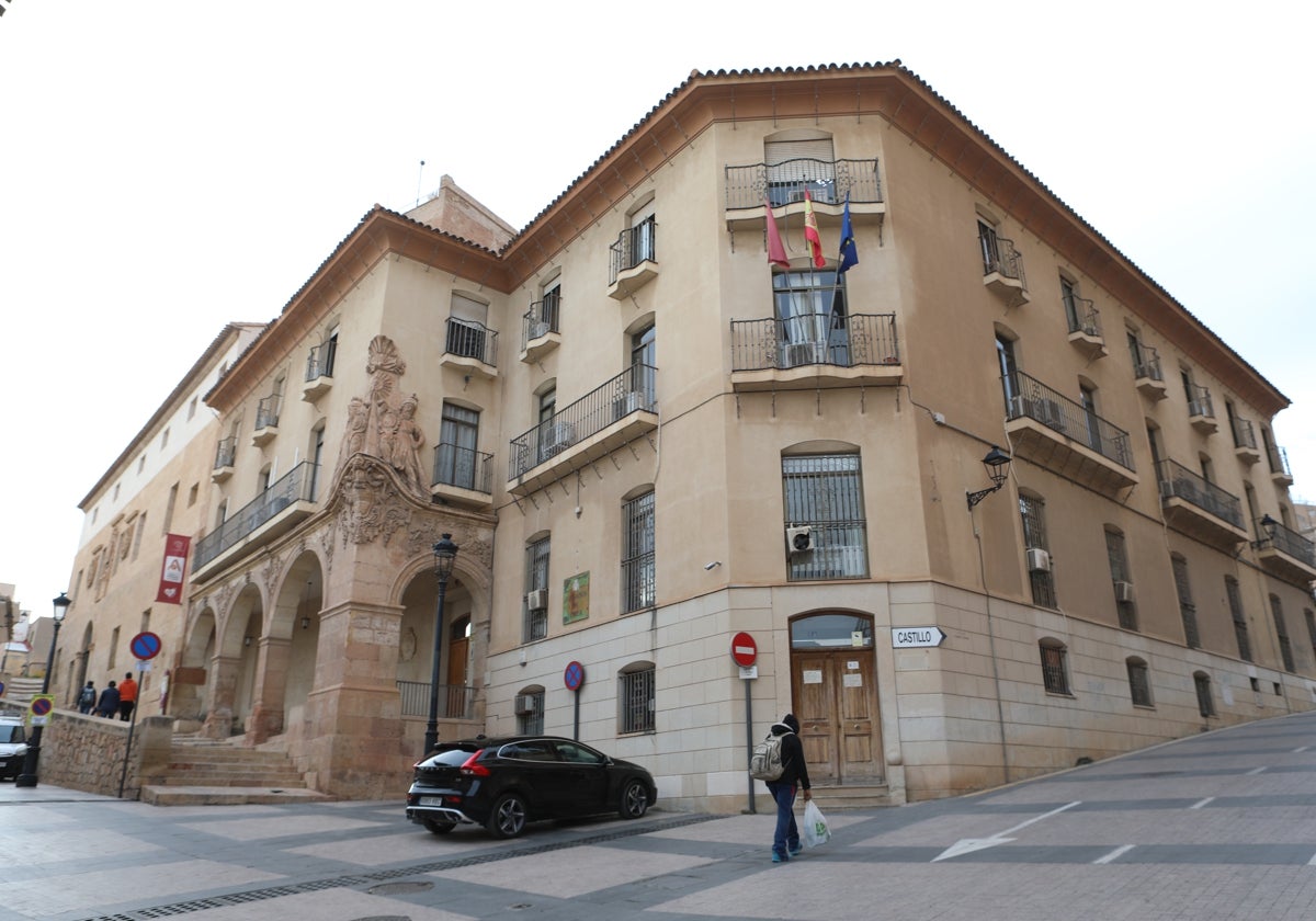 Edificio de los juzgados en la plaza del Caño.