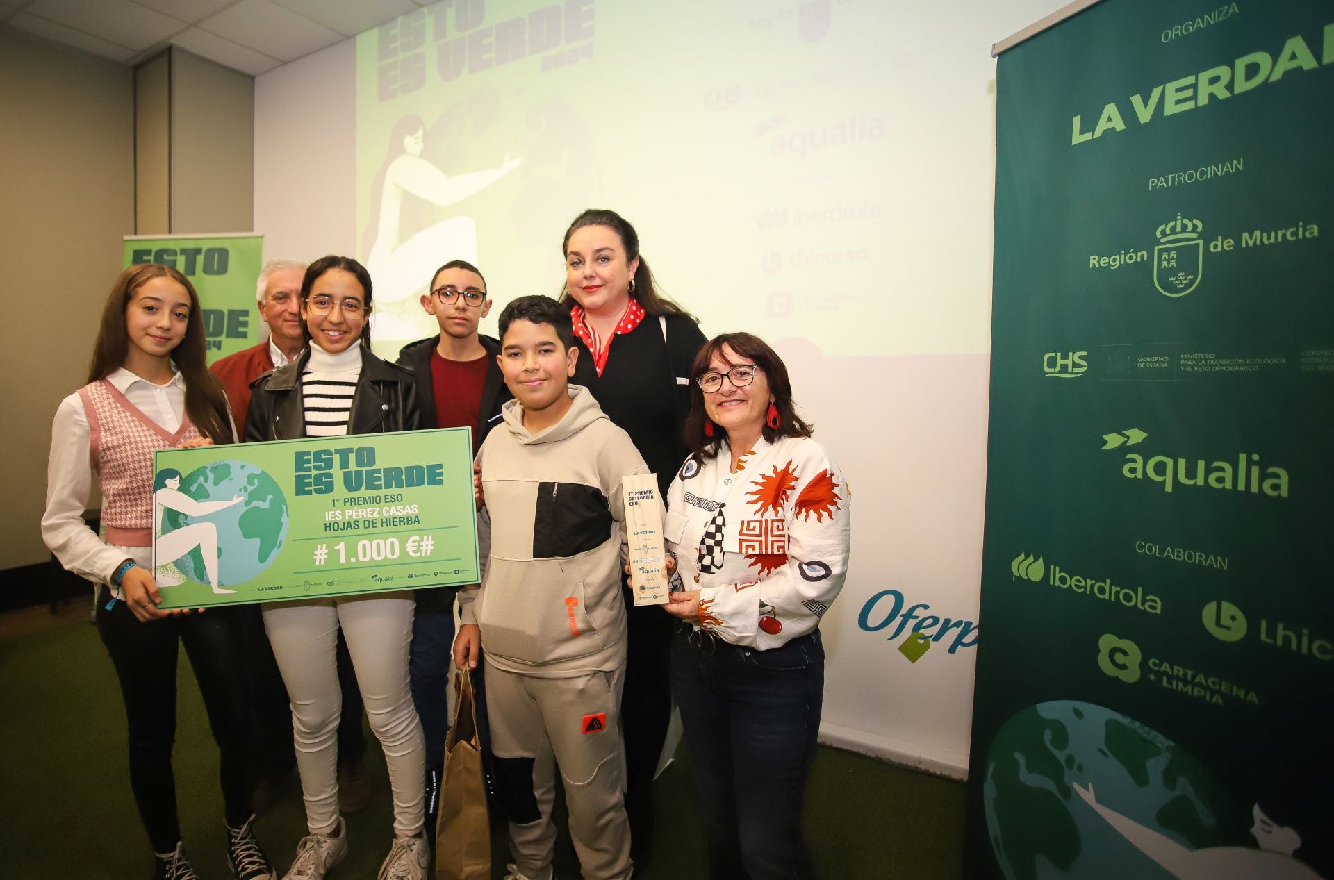 La entrega de los premios del concurso &#039;Esto es verde&#039;, en imágenes