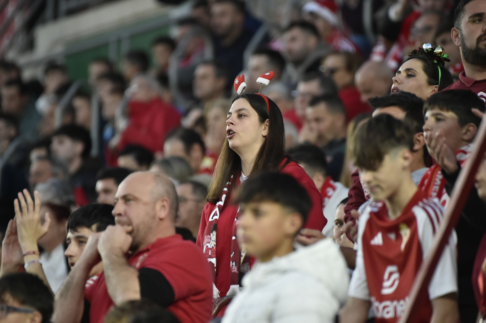 El empate del Real Murcia frente al Intercity, en imágenes