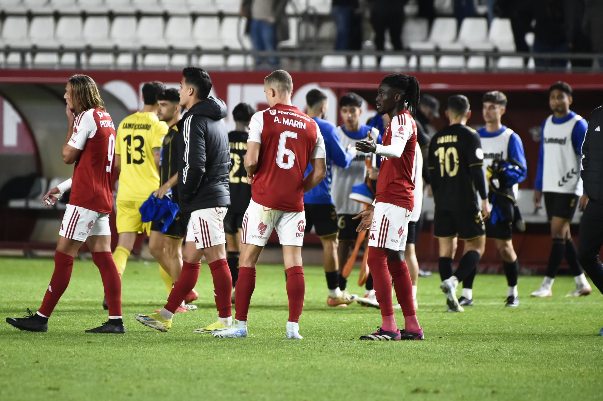 El empate del Real Murcia frente al Intercity, en imágenes