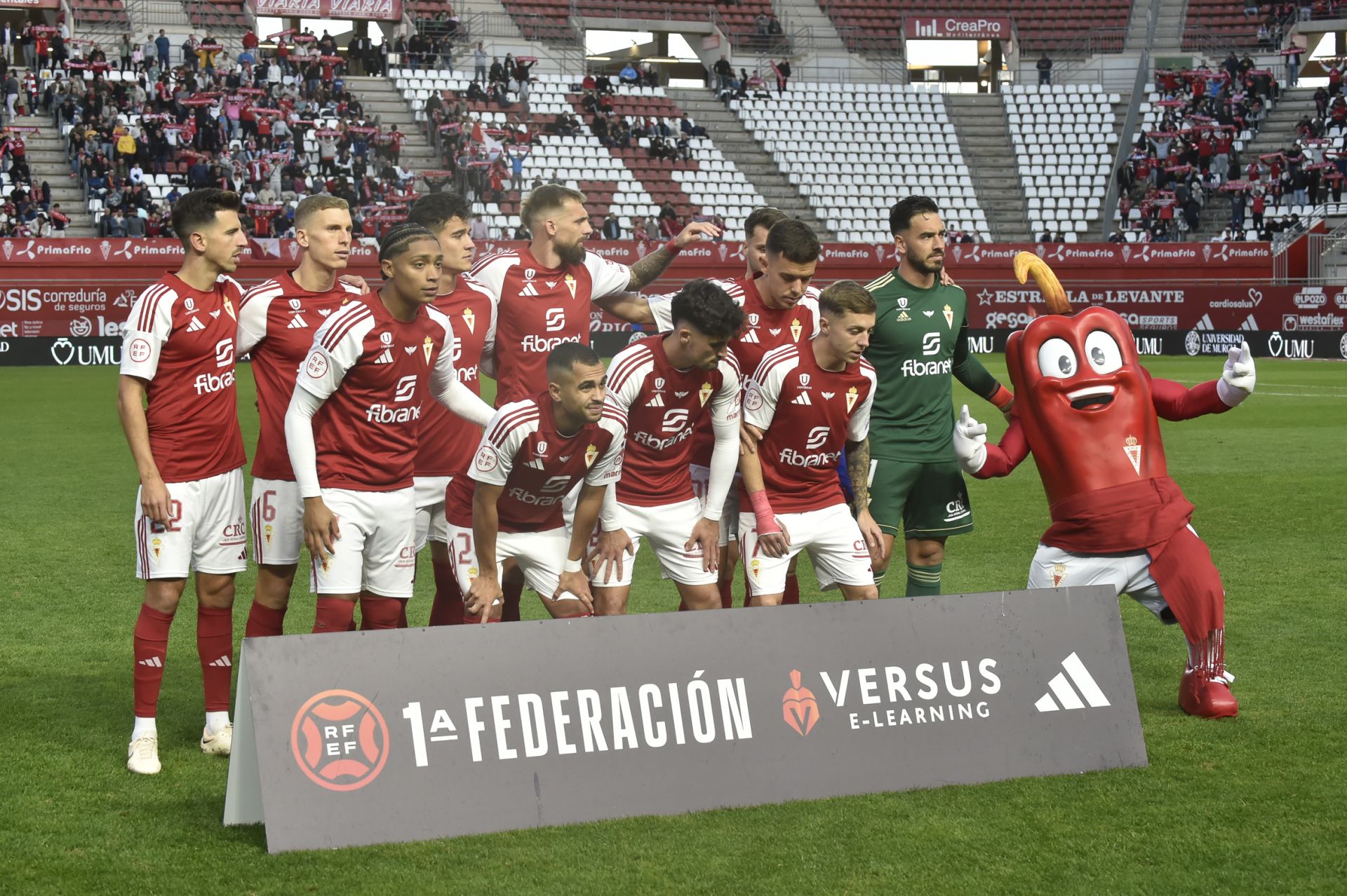 El empate del Real Murcia frente al Intercity, en imágenes
