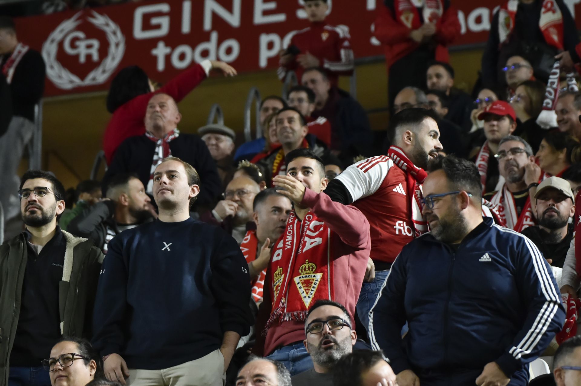 El empate del Real Murcia frente al Intercity, en imágenes