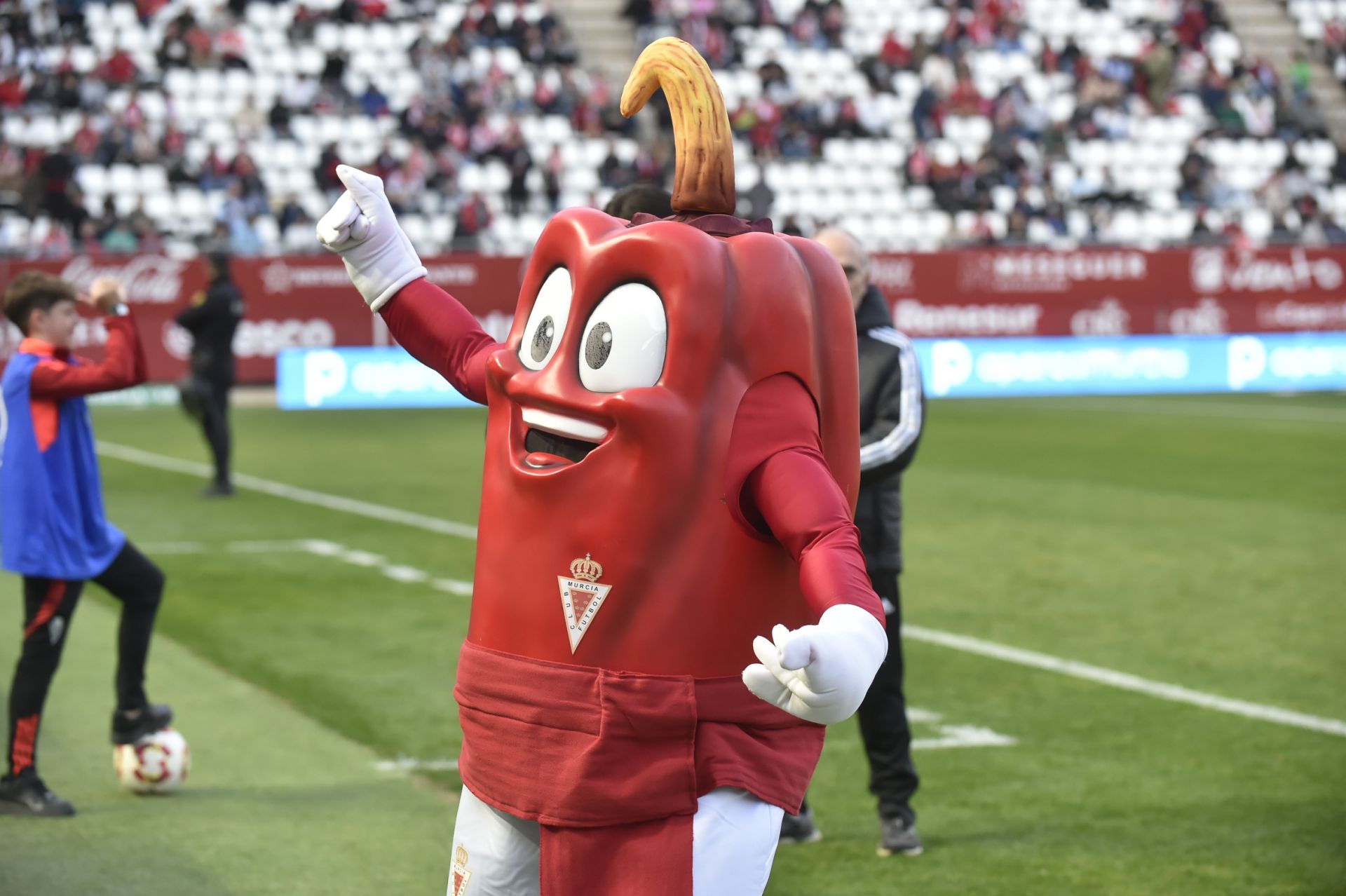 El empate del Real Murcia frente al Intercity, en imágenes