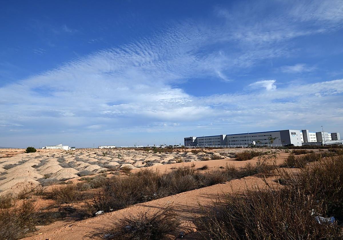 Los terrenos ubicados junto al centro logístico de Amazon serán urbanizados próximamente para acoger nuevos proyectos.