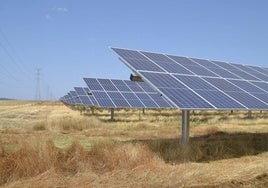 Una de las plantas solares de Soltec, en una imagen de archivo.