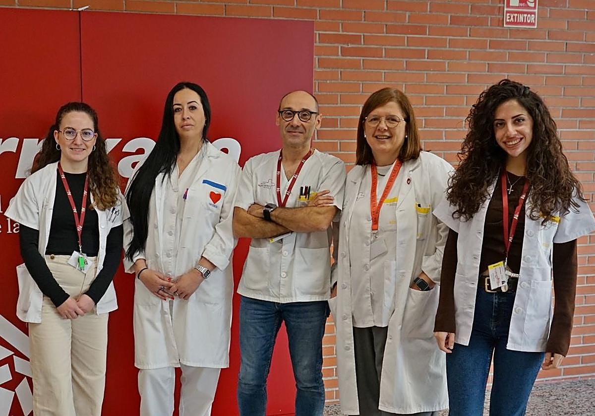 Profesionales de la Unidad de Hemofilia y otras Coagulopatías Congénitas de la Arrixaca.