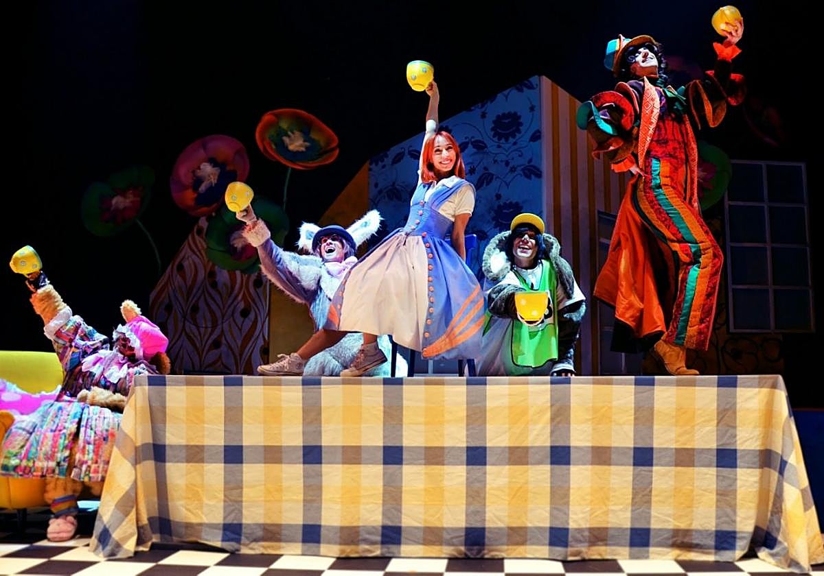 El equipo del musical.