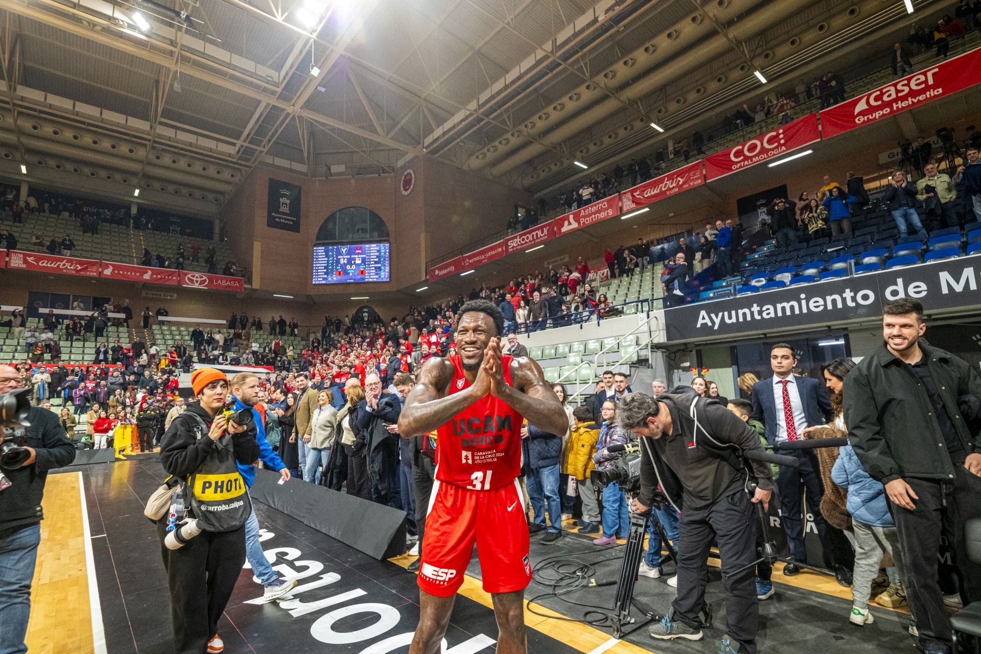 La victoria del UCAM Murcia ante el Granada, en imágenes