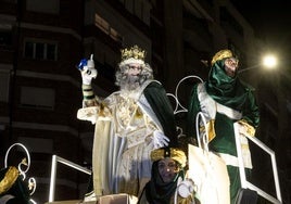 Cabalgata de los Reyes Magos en Cartagena, en 2024.