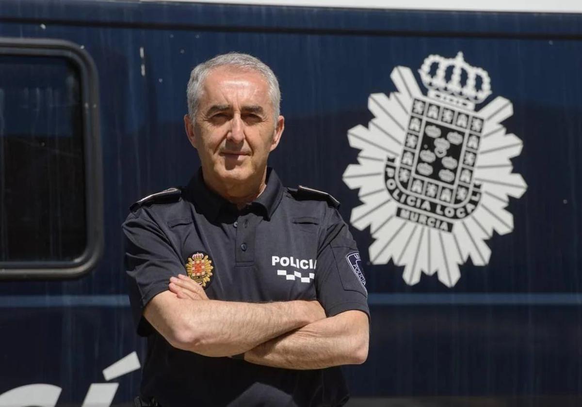 José María Mainar, jefe de la Policía Local de Murcia.