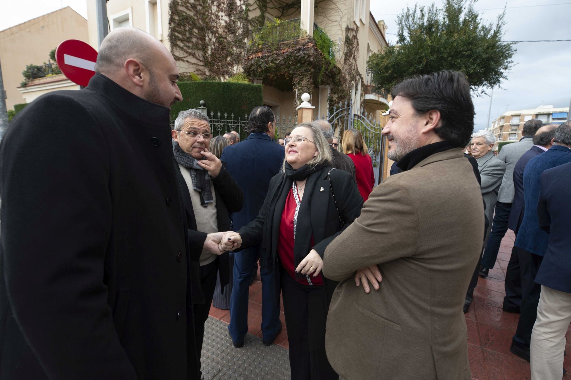 El brindis de Nochevieja de Tomás Martínez Pagán, en imágenes