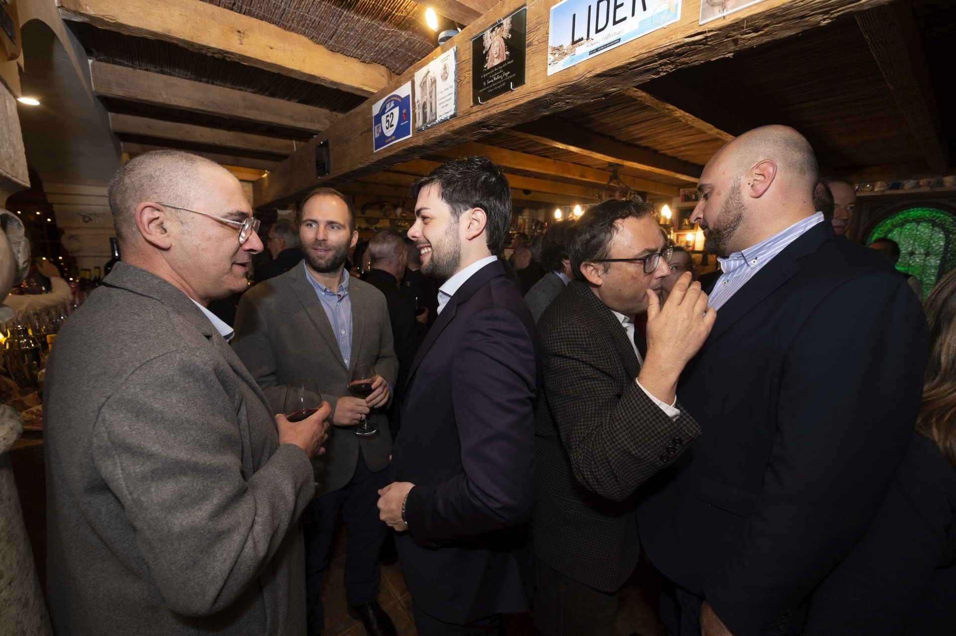 El brindis de Nochevieja de Tomás Martínez Pagán, en imágenes