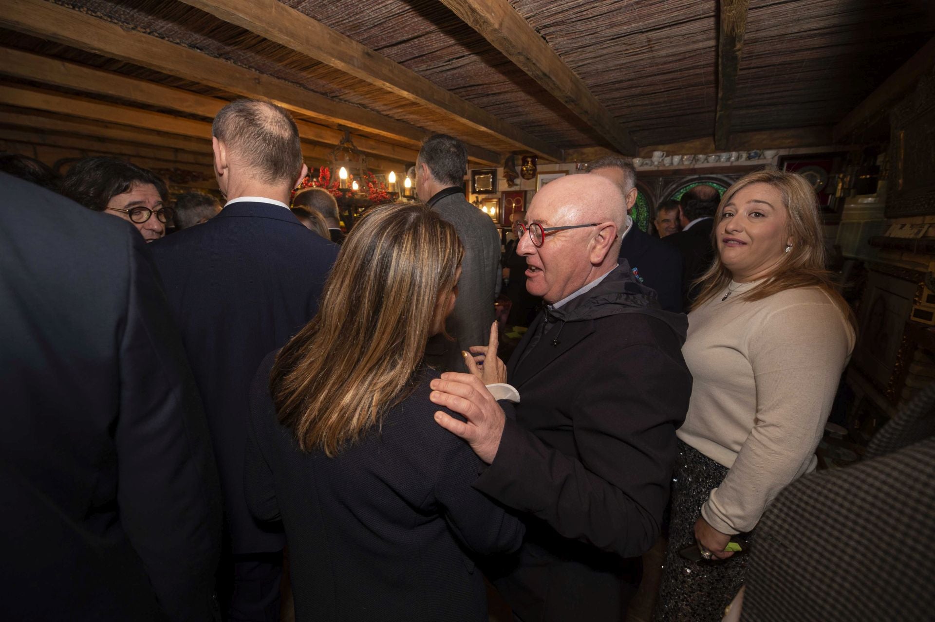 El brindis de Nochevieja de Tomás Martínez Pagán, en imágenes