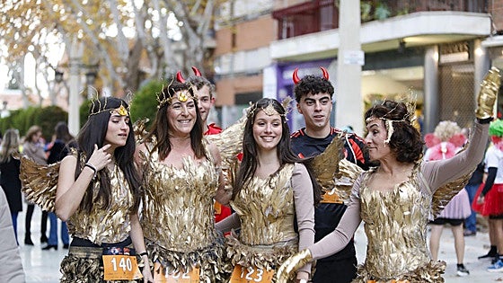 Los disfraces de la San Silvestre de Lorca 2024, en imágenes