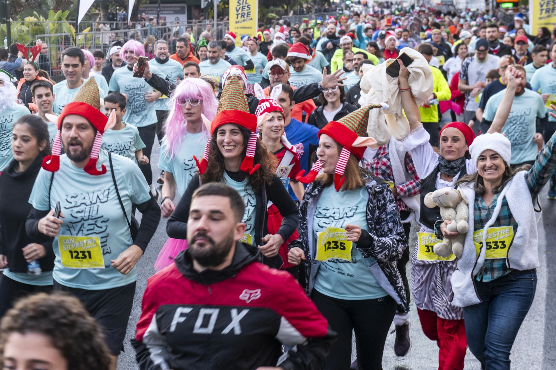 La San Silvestre de Murcia 2024, en imágenes