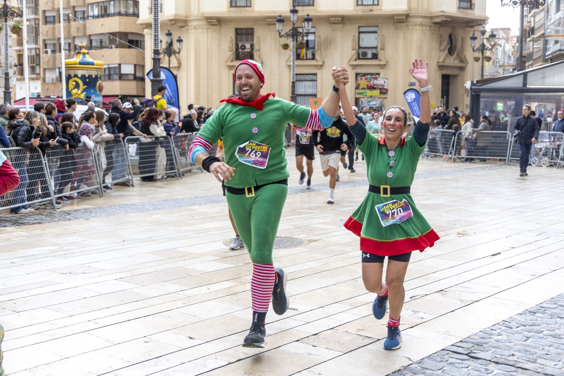 Los disfraces de la San Silvestre de Cartagena 2024, en imágenes