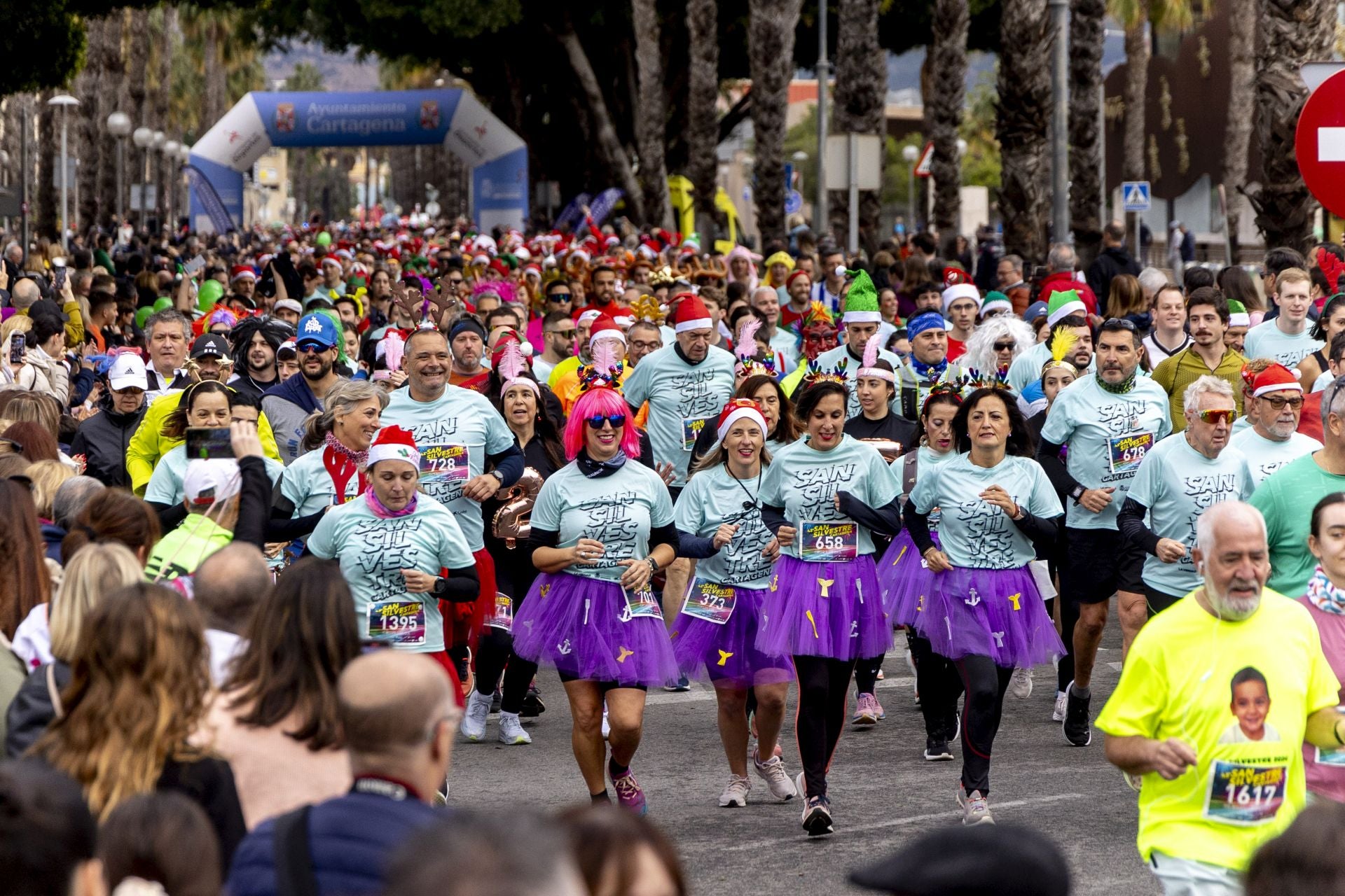 La San Silvestre de Cartagena 2024, en imágenes