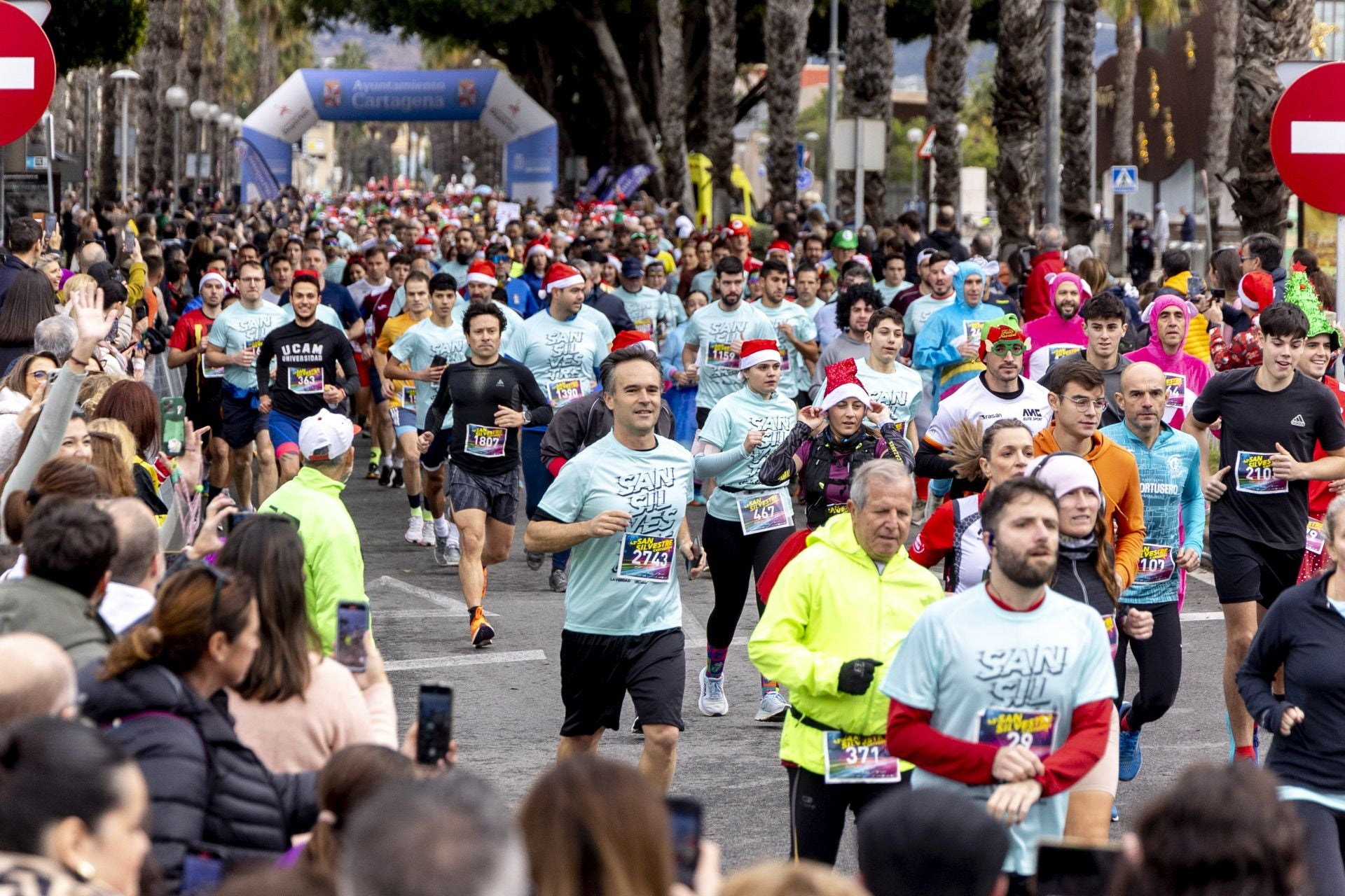 La San Silvestre de Cartagena 2024, en imágenes