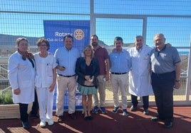 Donación de Rotary Club Cartagena a personal sanitario.