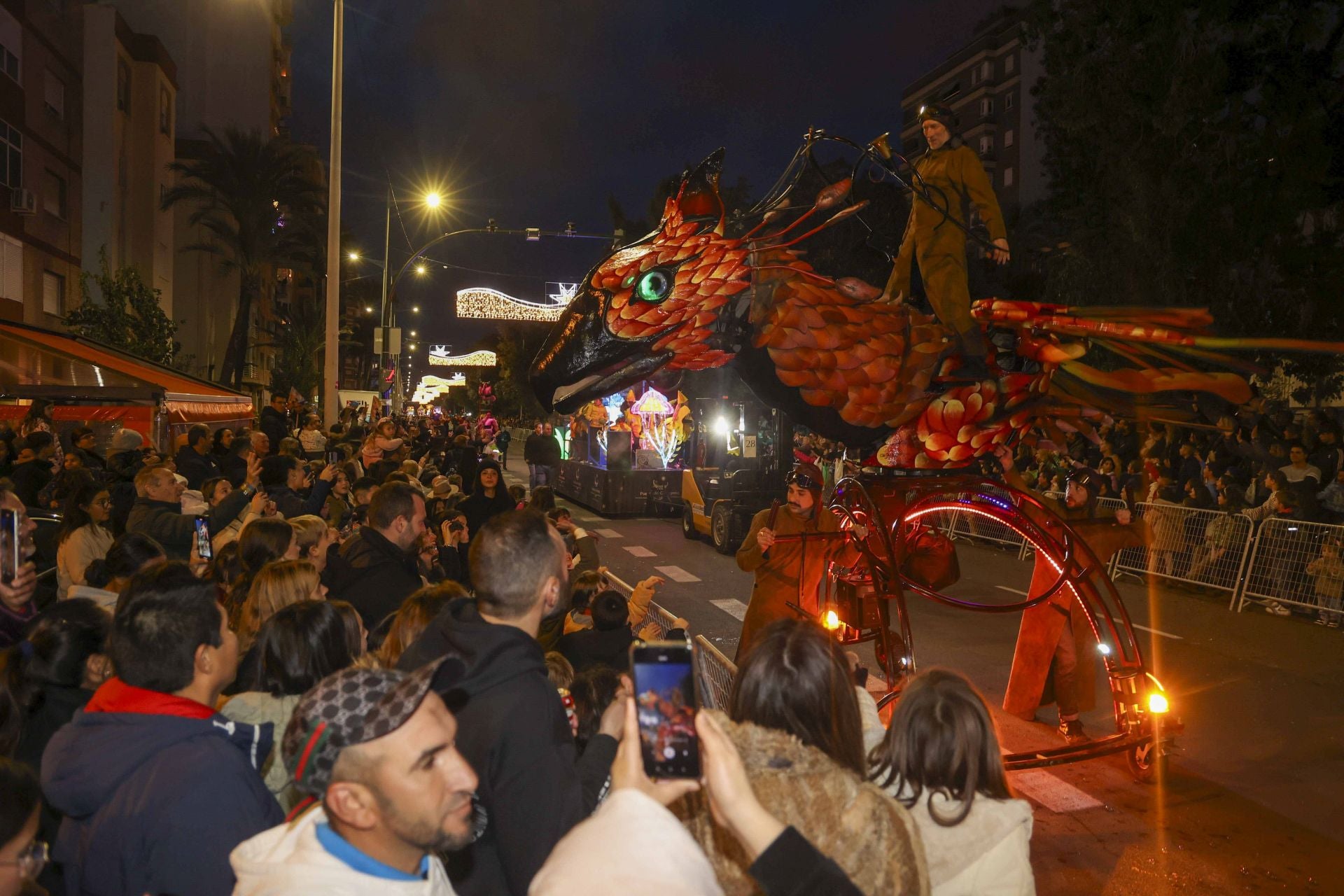 La cabalgata de los Reyes Magos en Cartagena, en imágenes