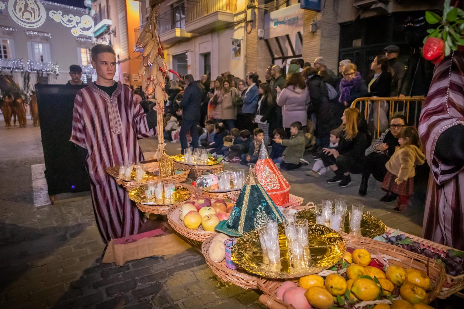 Las imágenes de la cabalgata de Reyes Magos de Orihuela