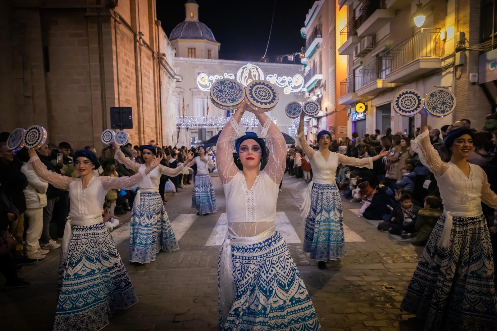 Las imágenes de la cabalgata de Reyes Magos de Orihuela