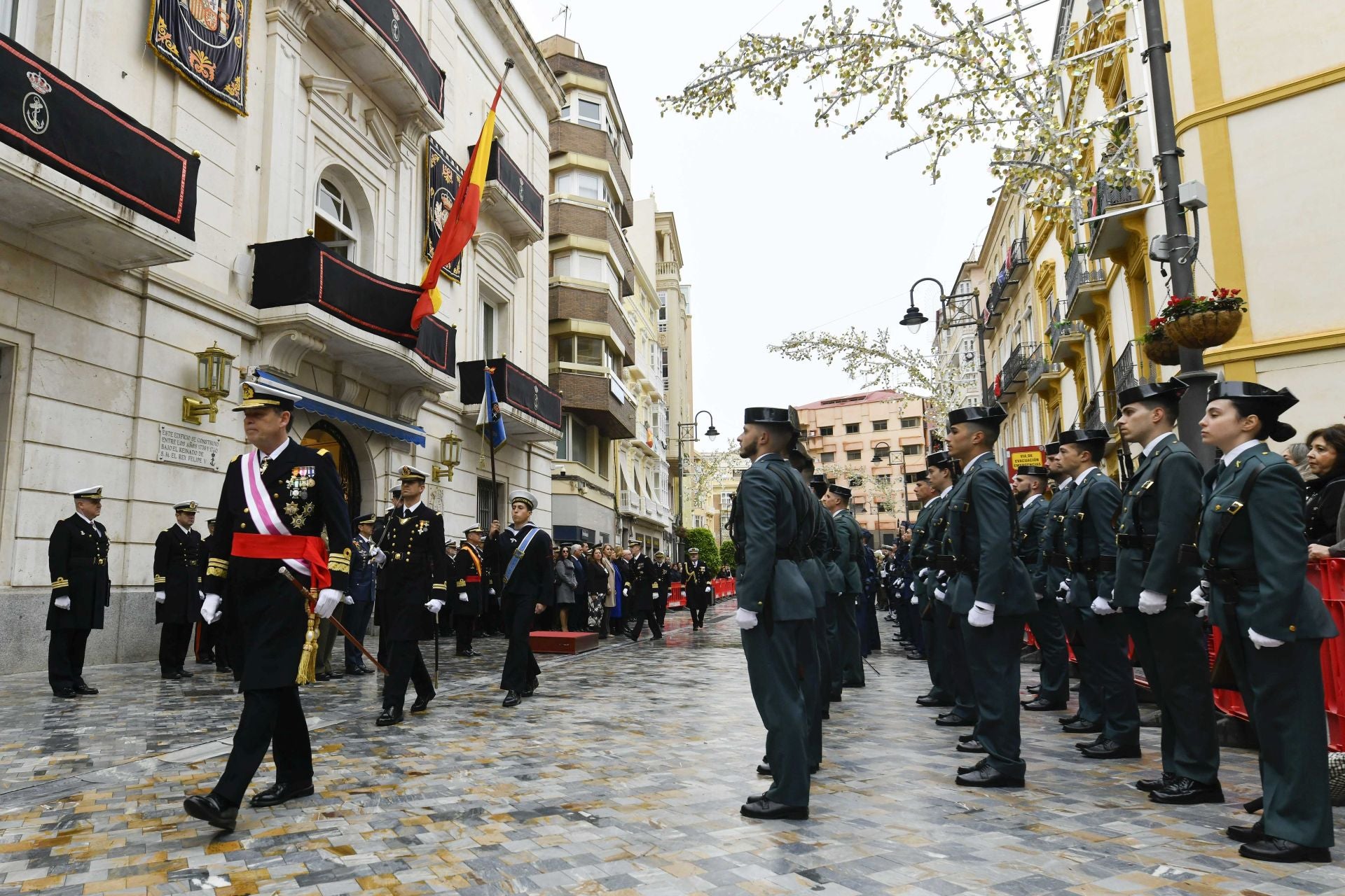 Celebración de la Pascua Militar en Cartagena, en imágenes