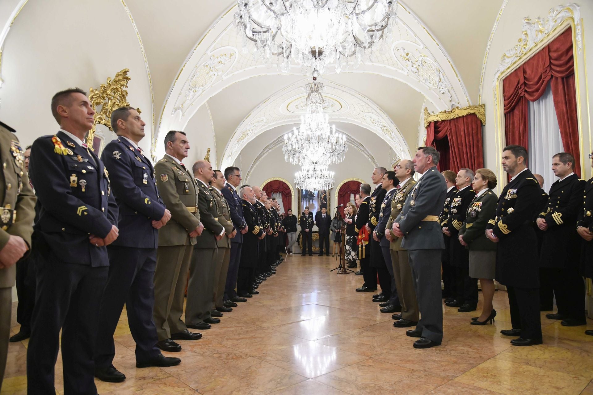 Celebración de la Pascua Militar en Cartagena, en imágenes