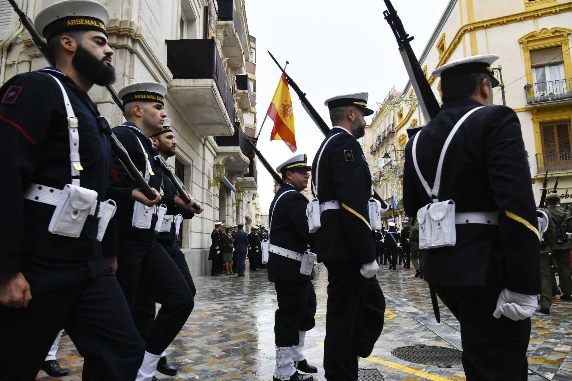 Celebración de la Pascua Militar en Cartagena, en imágenes