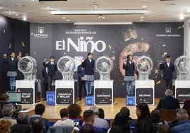 Sorteo de la Lotería del Niño, en directo.